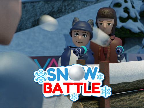 Snow Battle VR game at VRena