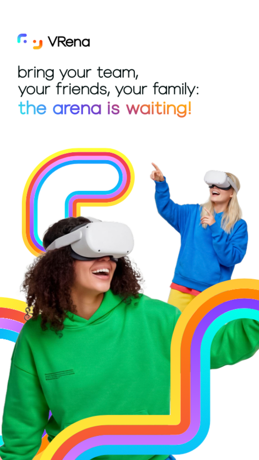 A girl play VR Gaming