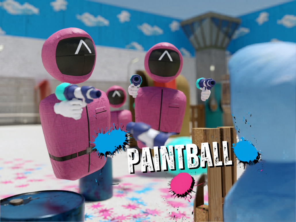 FPS PVP - Paint Ball VR - VRena