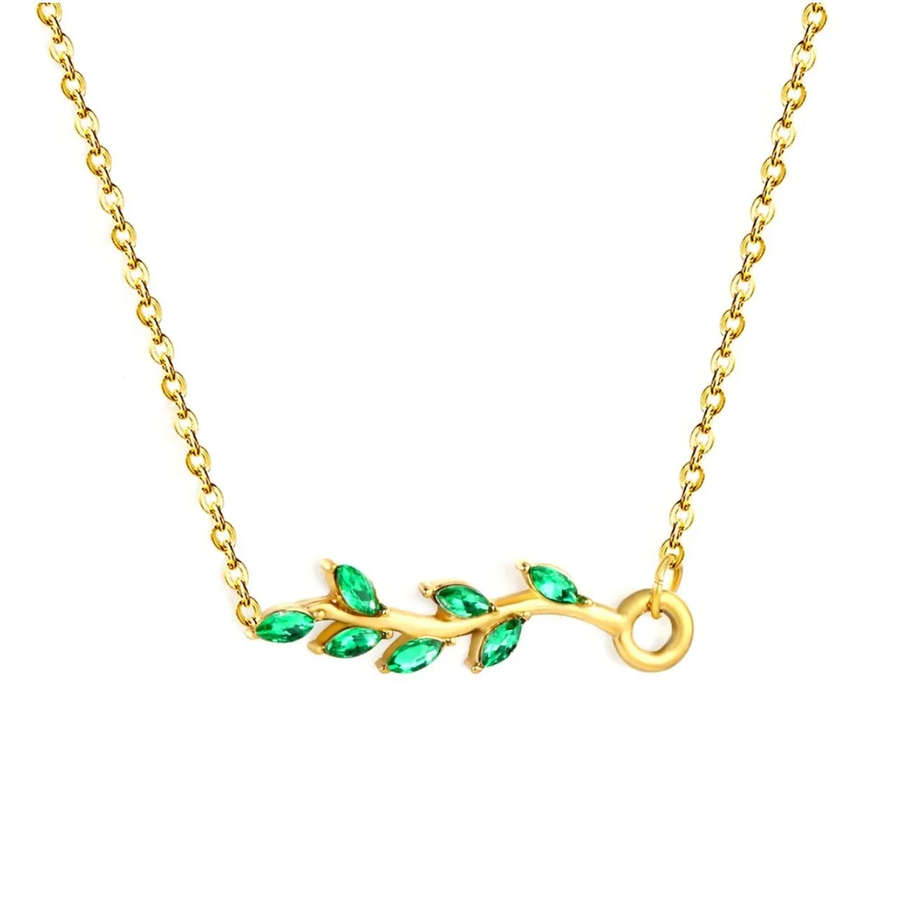 Green Vine Necklace