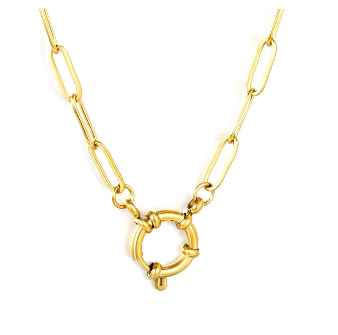Circle Link Necklace