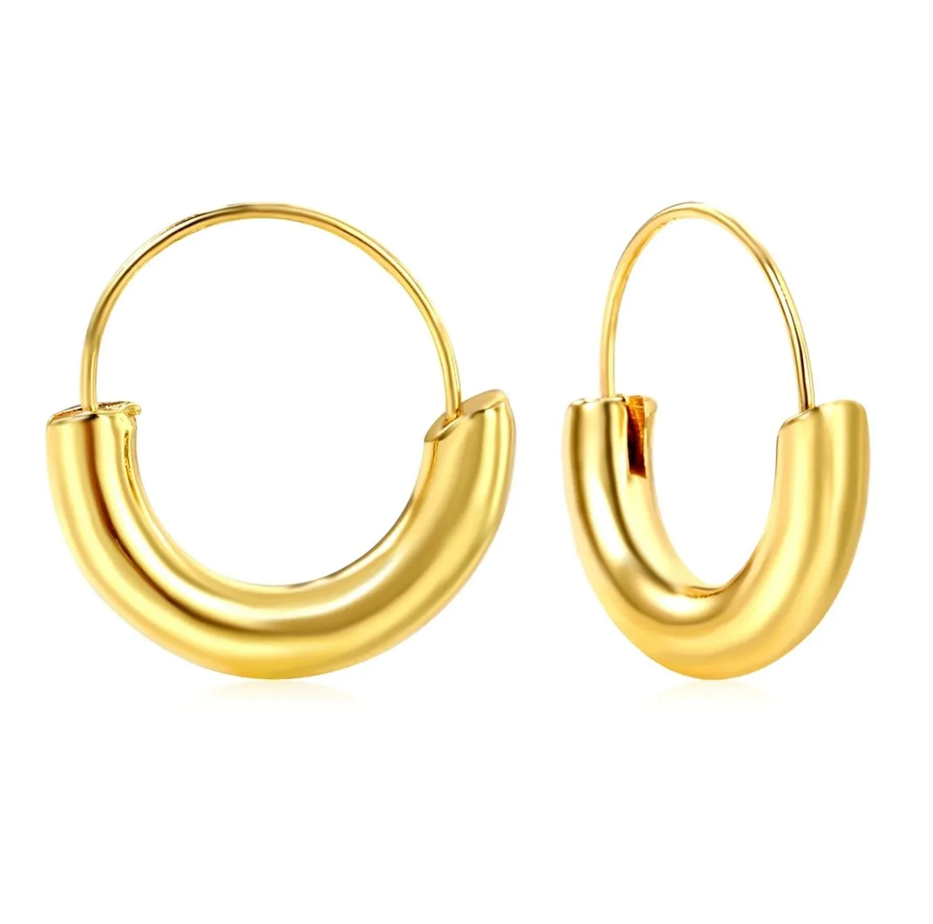 Timeless Gold Hoop Earrings