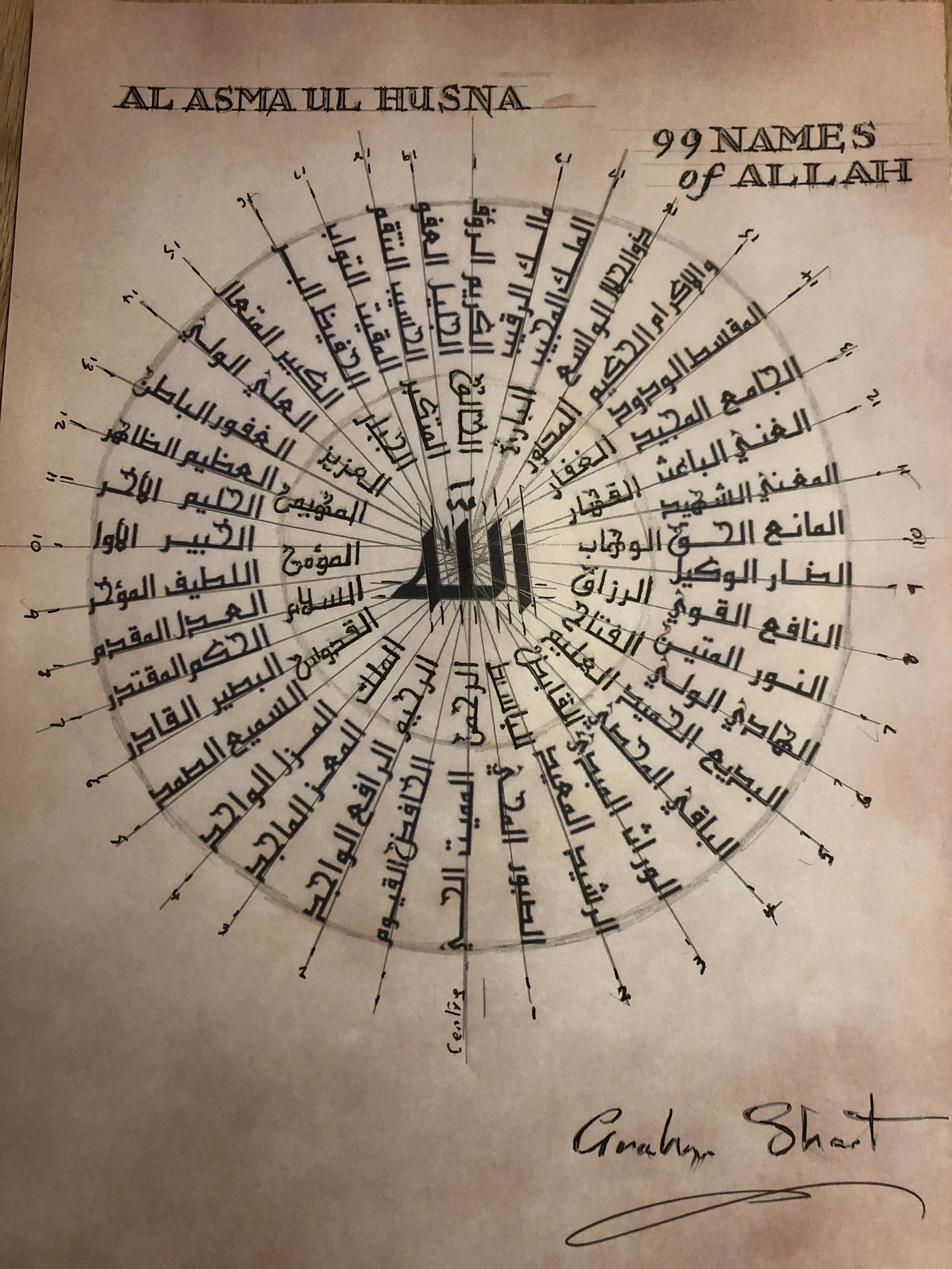 Graham Short's 99 Names of Allah Sketch.jpg