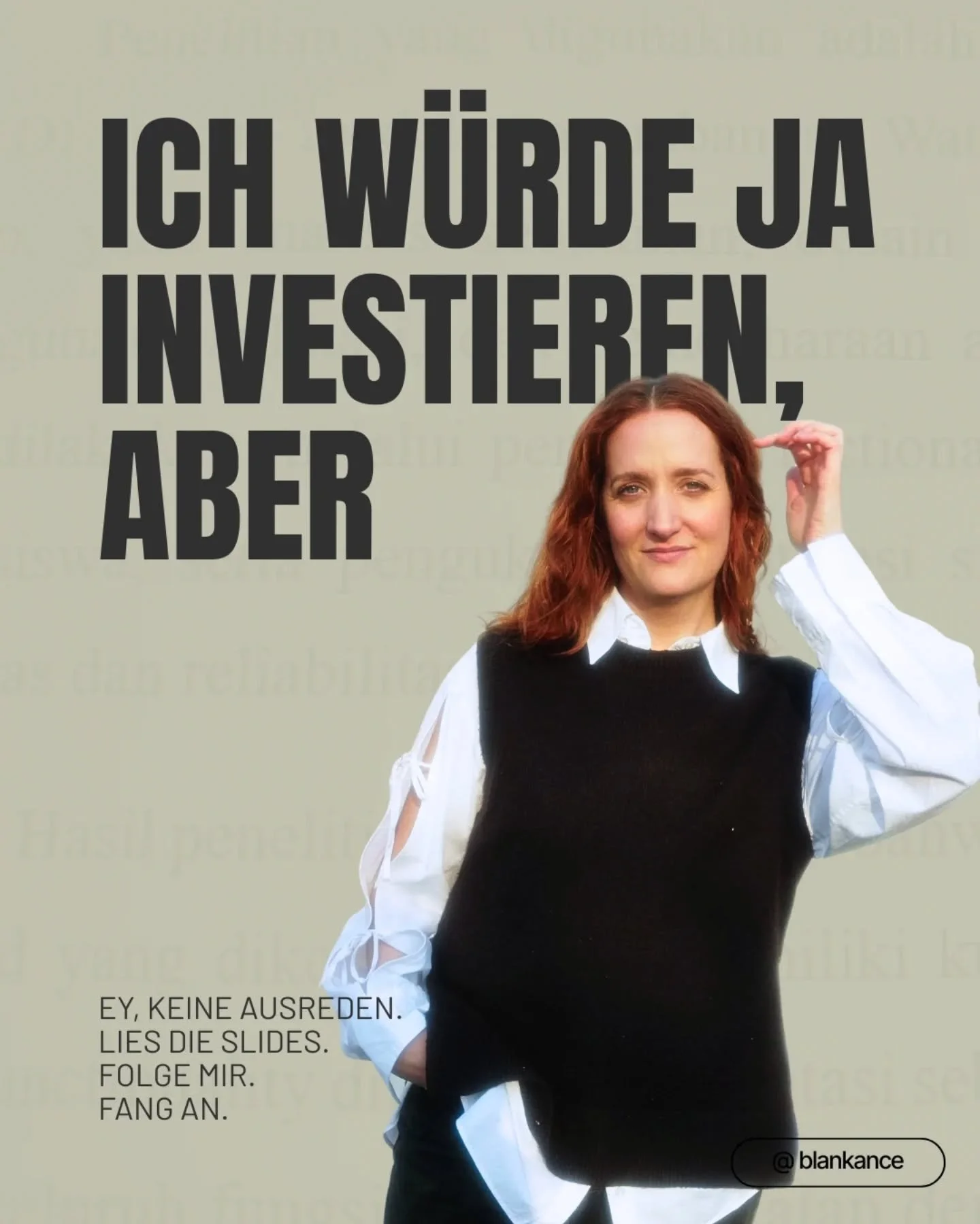 Ich w&uuml;rde ja diesen Beitrag lesen, aaaaaber...

Hah, also doch am sliden. Lass dich garnicht von der Caption ablenken. Lies ruhig weiter.

👋 Hi, Ich bin Stefanie.
🏗 Meine besonderes Spezialgebiet sind Finanzen f&uuml;r Bauschaffende. 
🏳️&zwj;