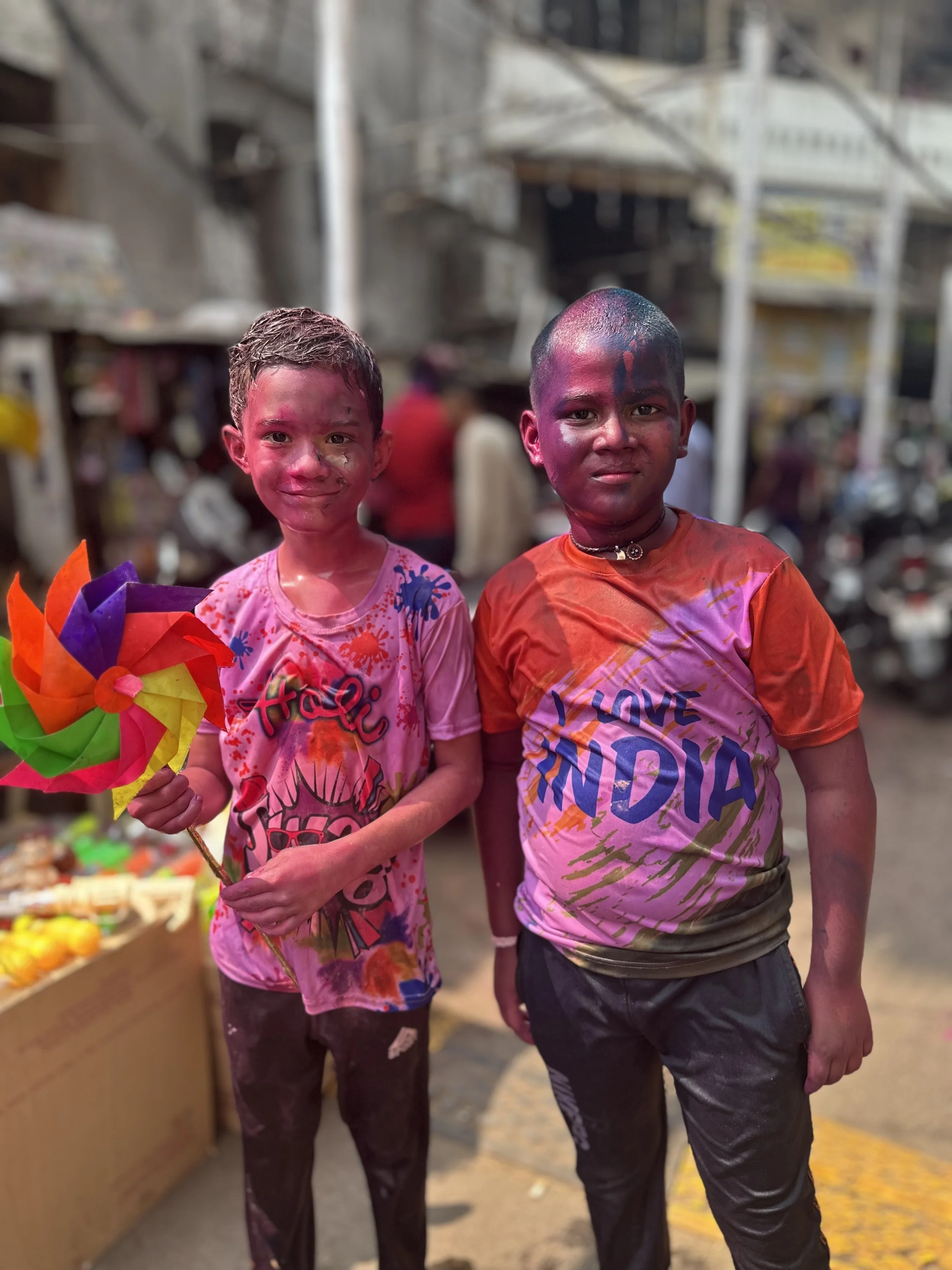 Colour, Chaos, and India