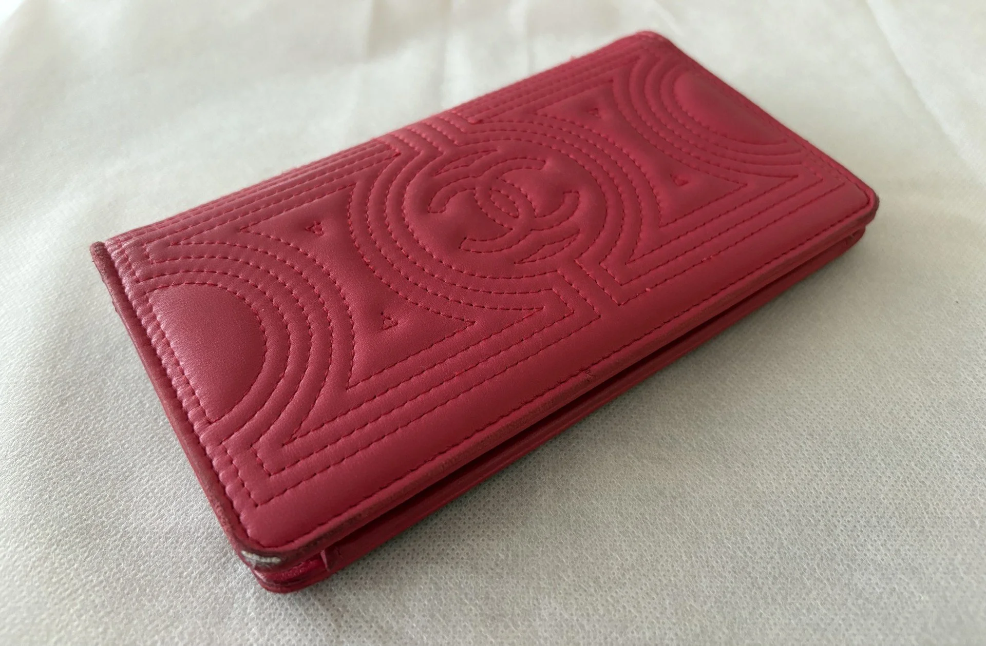 Chanel bifold wallet korean garden