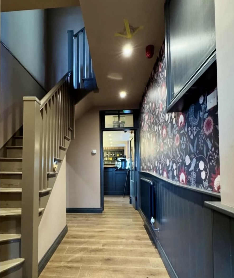 View inside the newly renovated 'Postie'