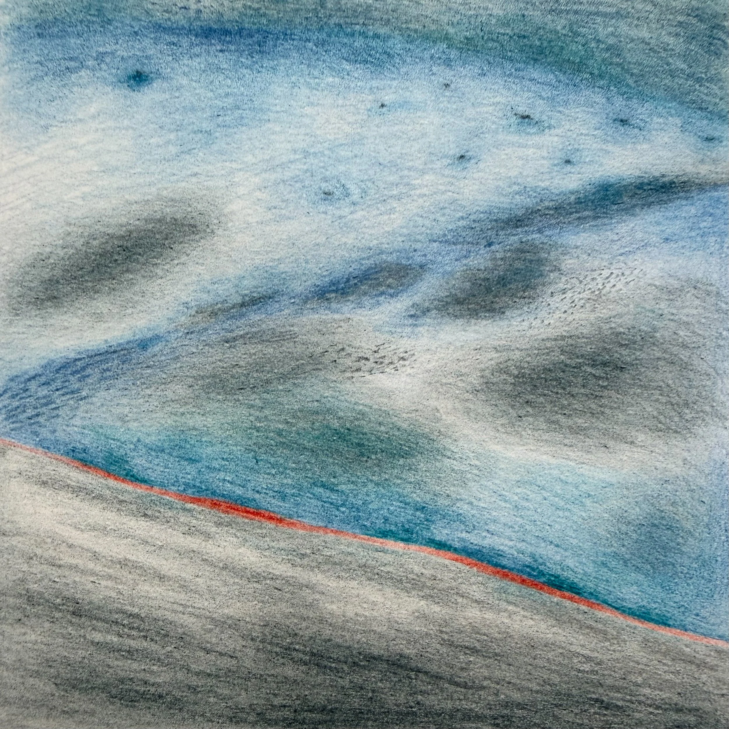 Untitled III – Paper | Coloured Pencil | 14 x 14 cm