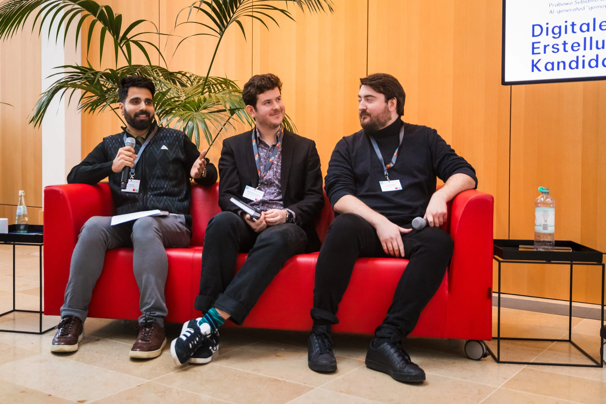  Postdoctoral Research Fellow Dr. Umer Jan, Researcher and PhD Student Ewan Thomas-Colquhoun, Postdoctoral Researcher Dr. Jamie Ranger (from left to right) 