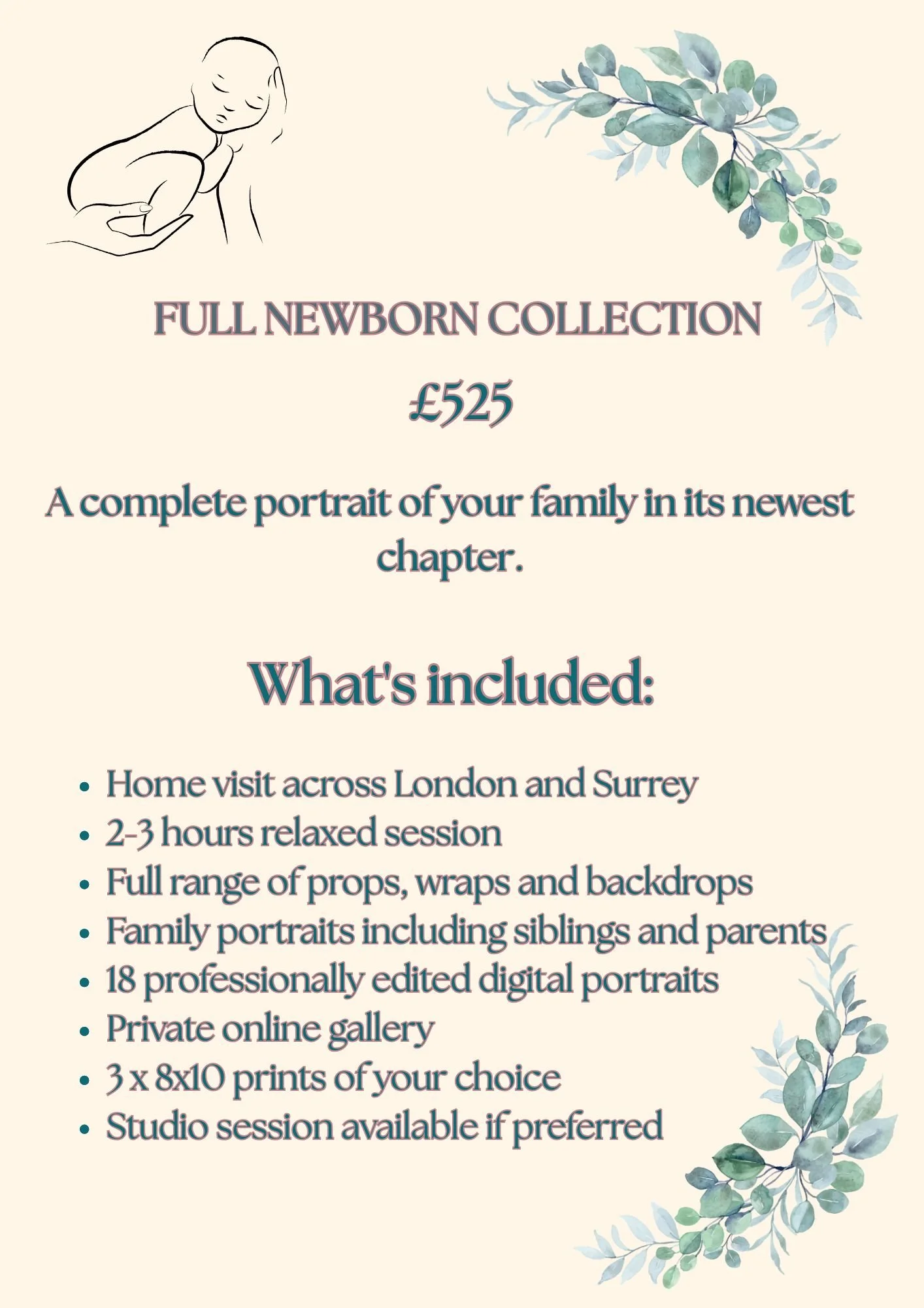 Newborn photography London and Surrey