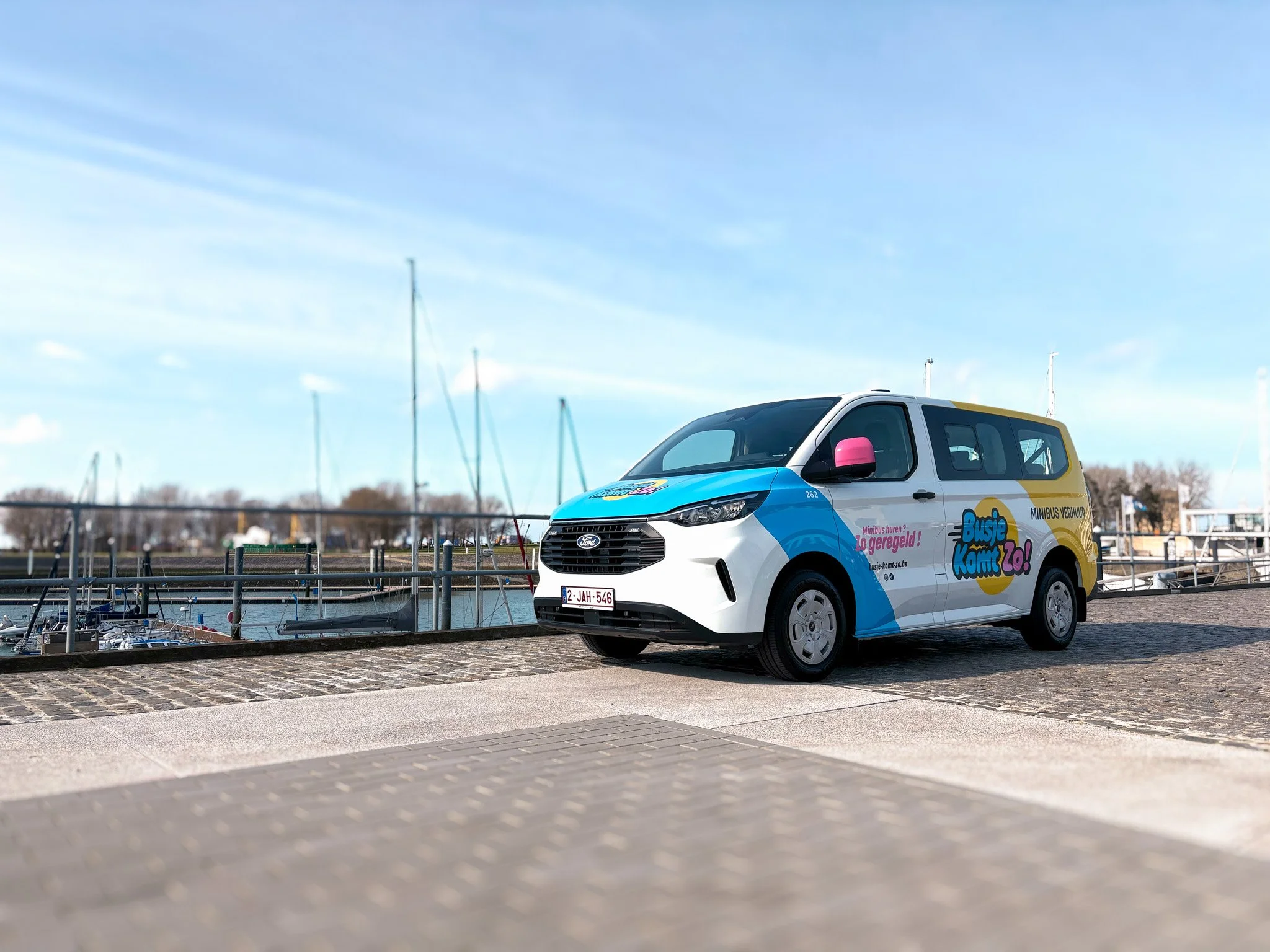 Minibus huren Brugge