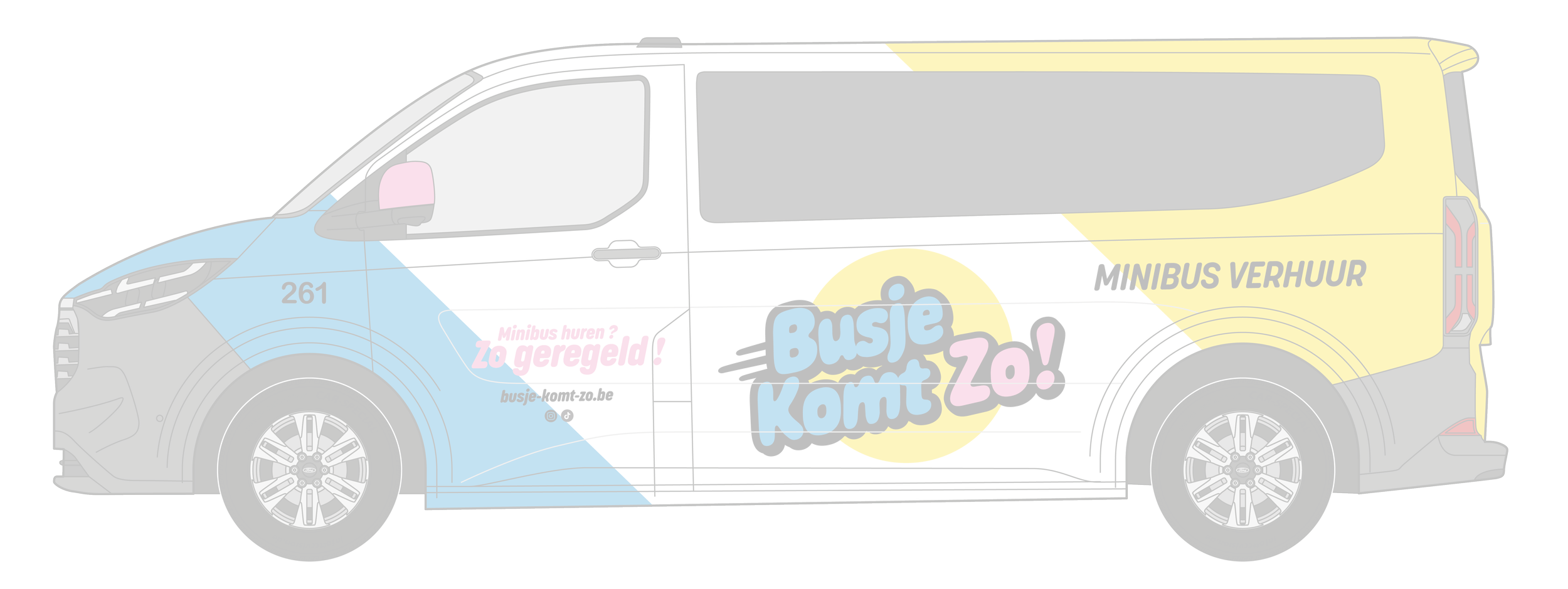 Minibus huren Brugge