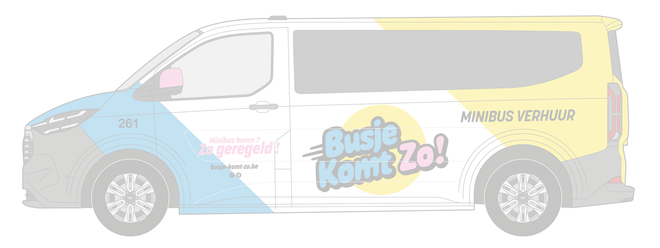 Minibus huren Brugge - Busje komt zo