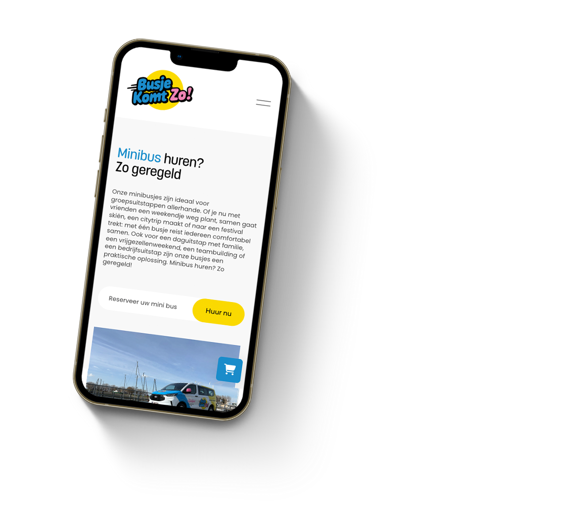 Minibus huren Brugge