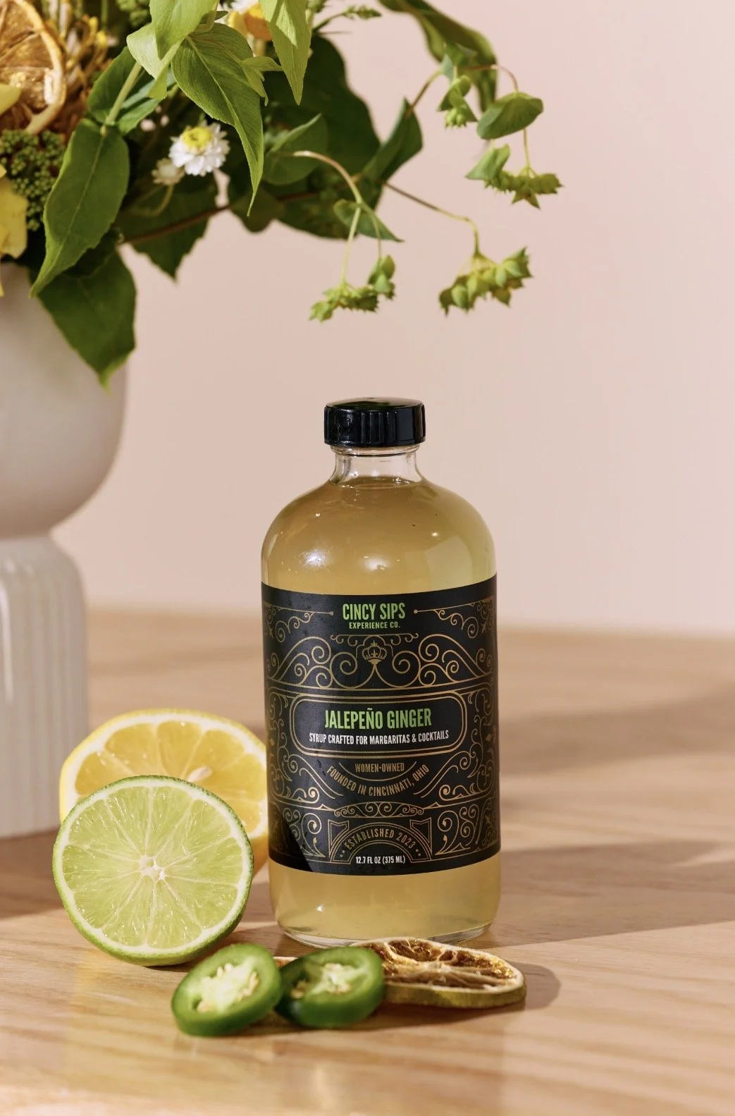 Jalapeño Ginger Syrup