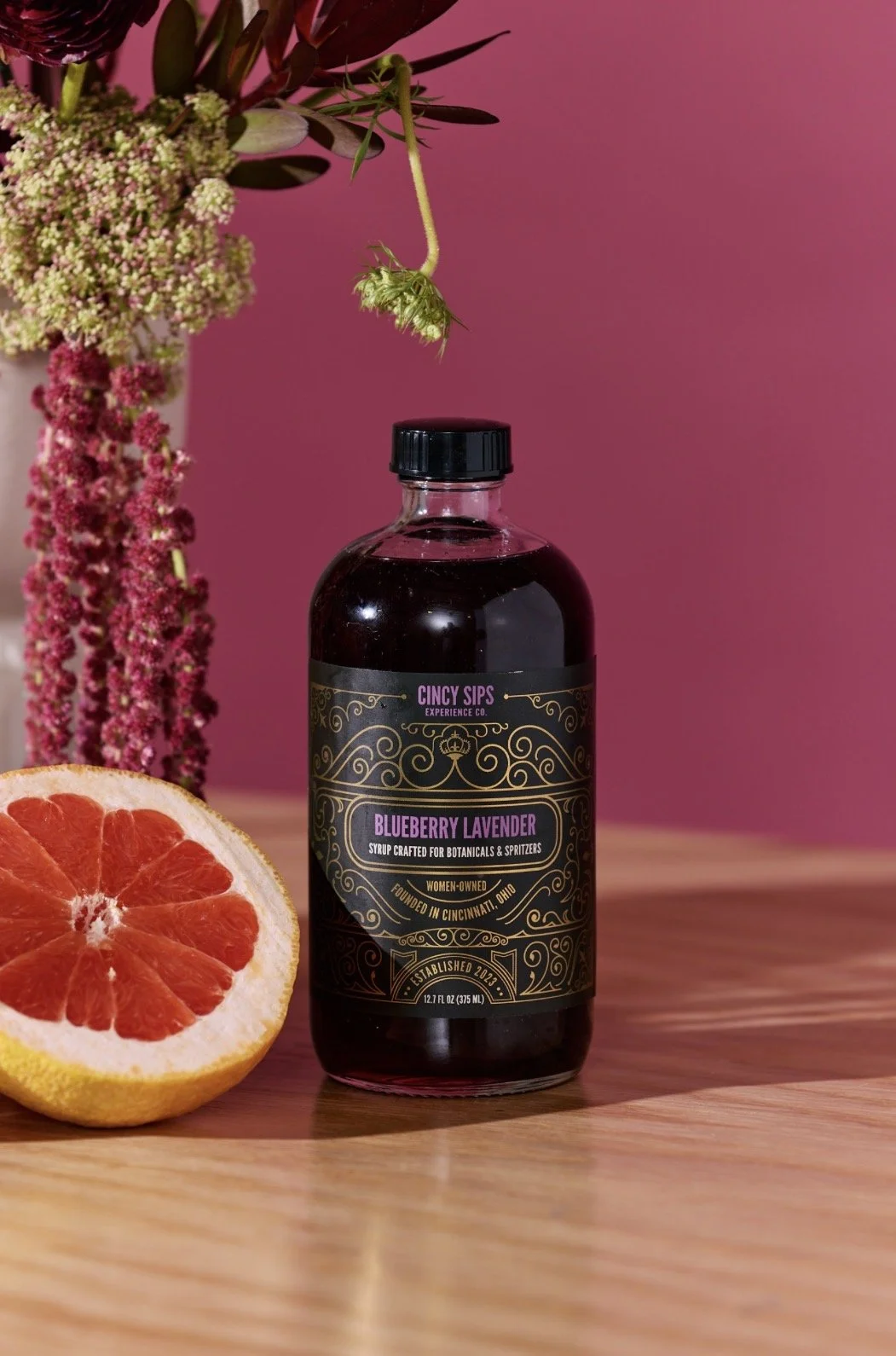 Blueberry Lavender Syrup