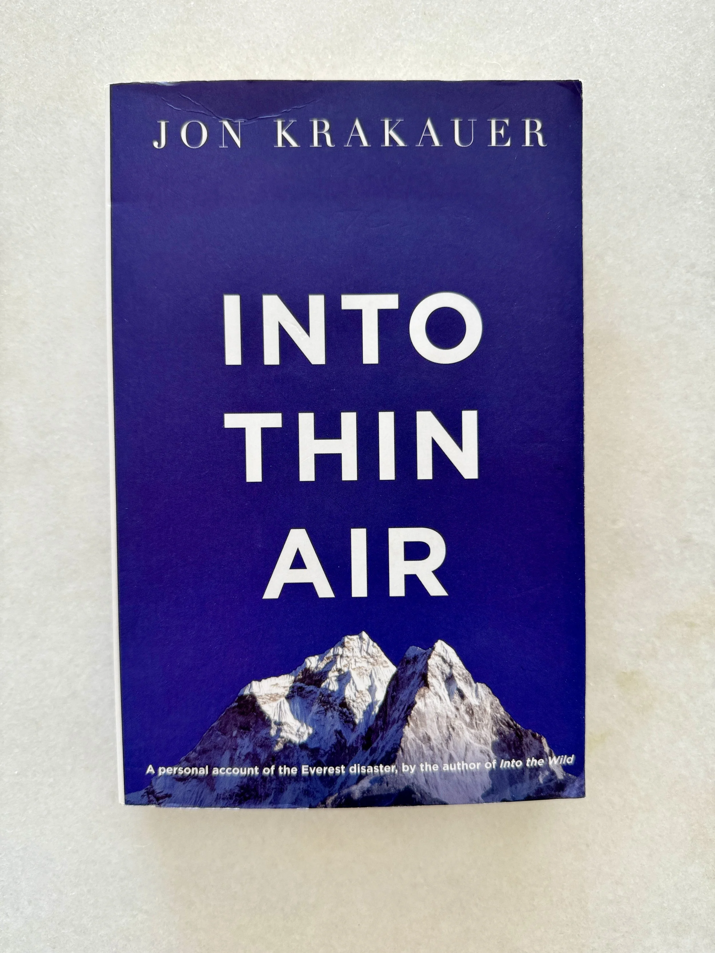 Into Thin Air by Jon Krakauer