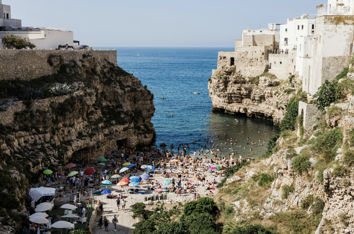 Lama Monachile in Polignano a Mare Puglia, Italy