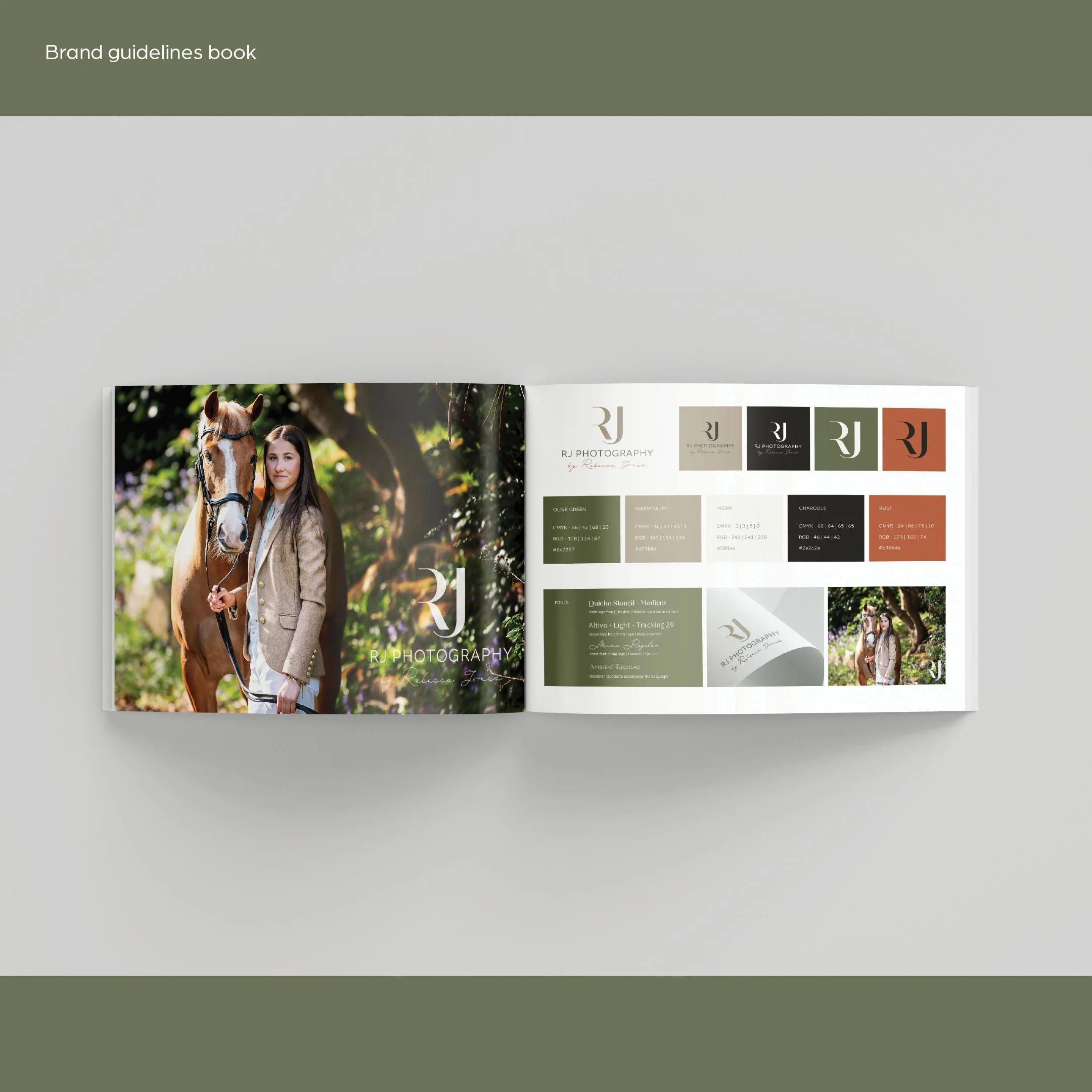 RJ Photography — Vivid Frog Creative | Freelance Graphic Design Services
