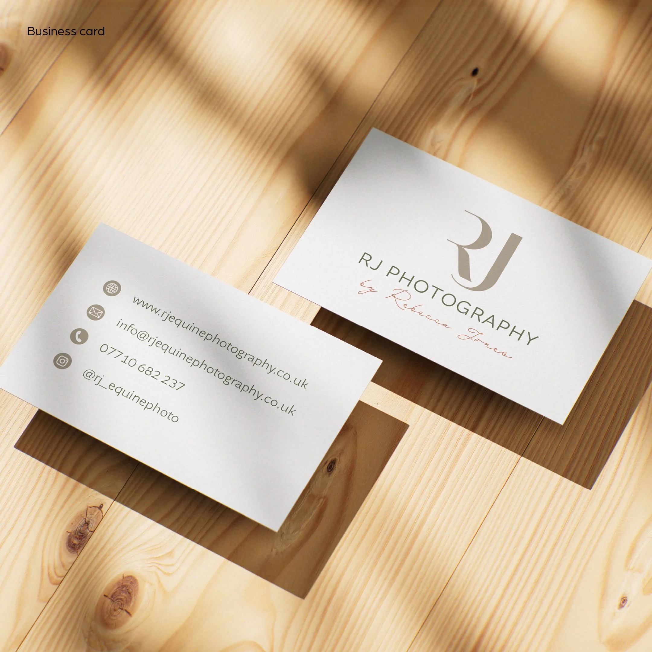 RJ Photography — Vivid Frog Creative | Freelance Graphic Design Services