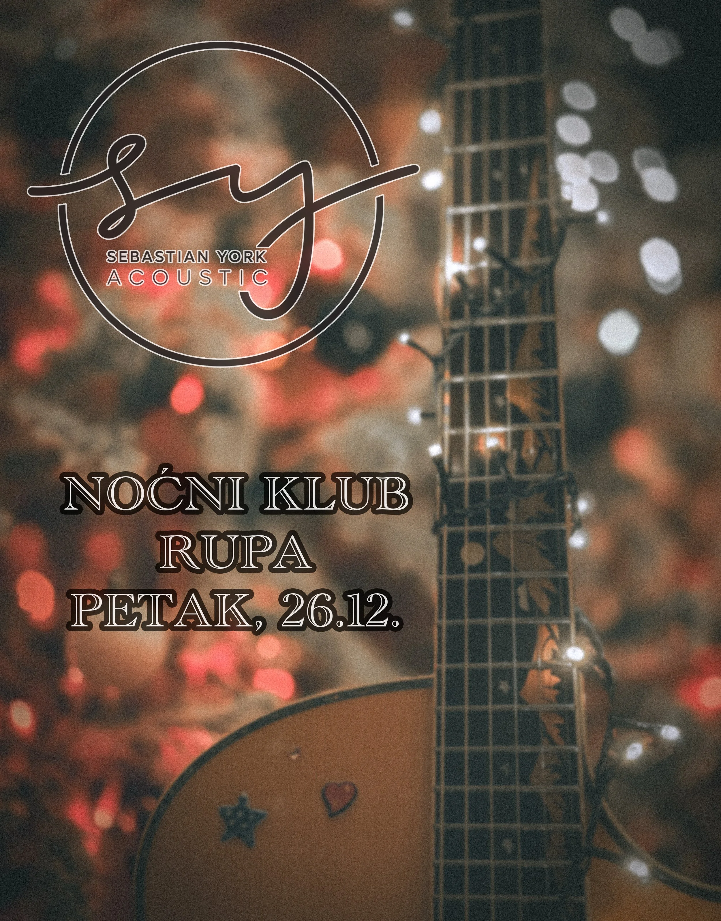 Sebastian York Acoustic @ Klub Rupa