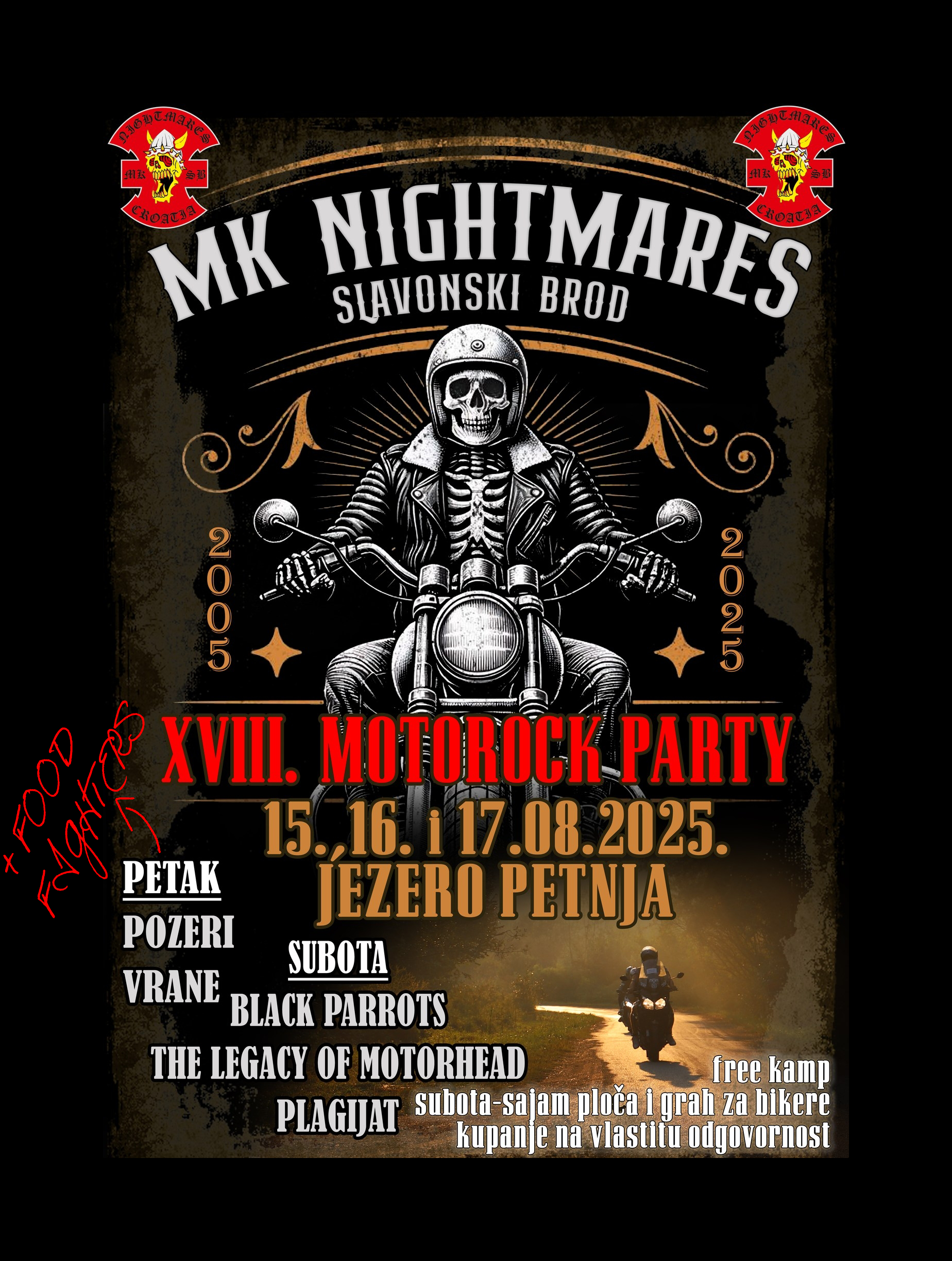 Food Fighters @ MK Nightmares Motorock party