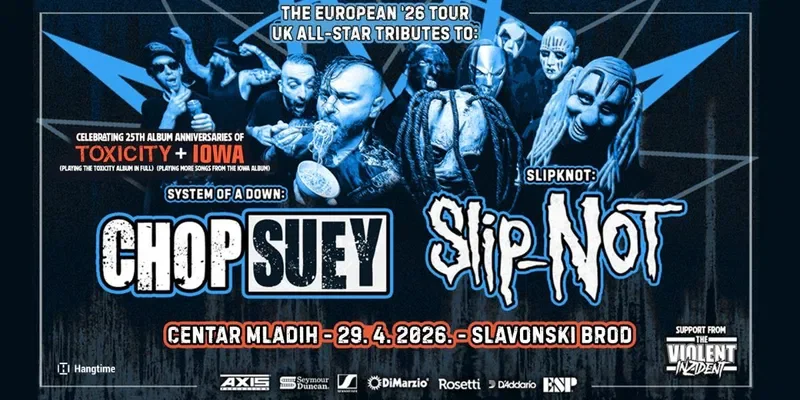 SOAD tribute Chop Suey i Slipknot tribute Slip
