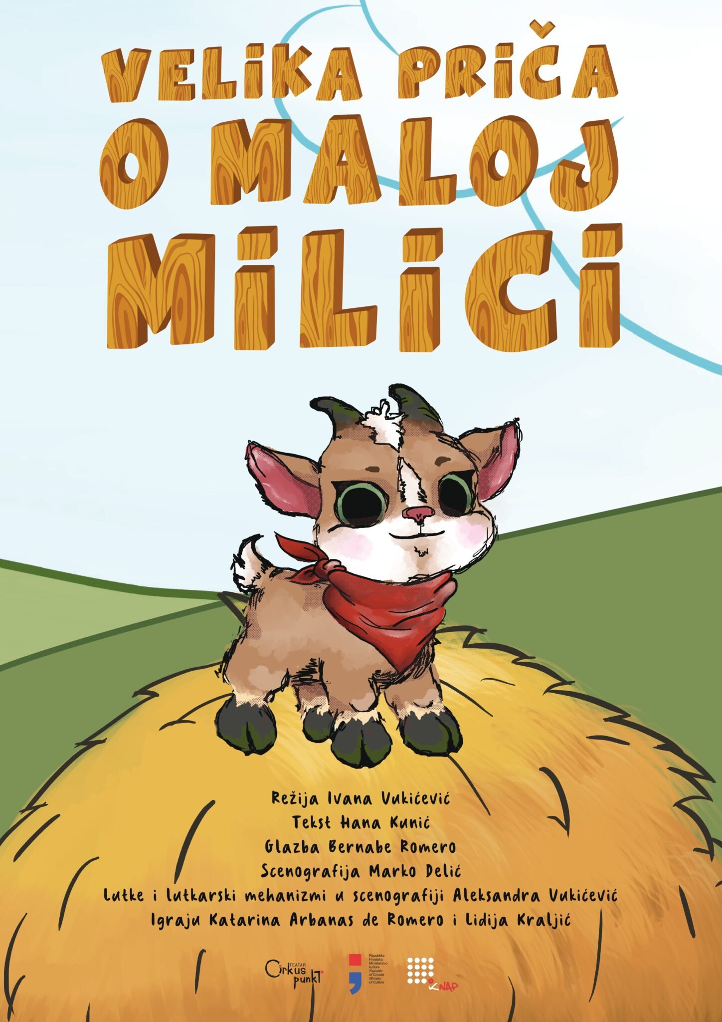 Predstava za djecu: Velika priča o maloj Milici @ Hrvatski dom