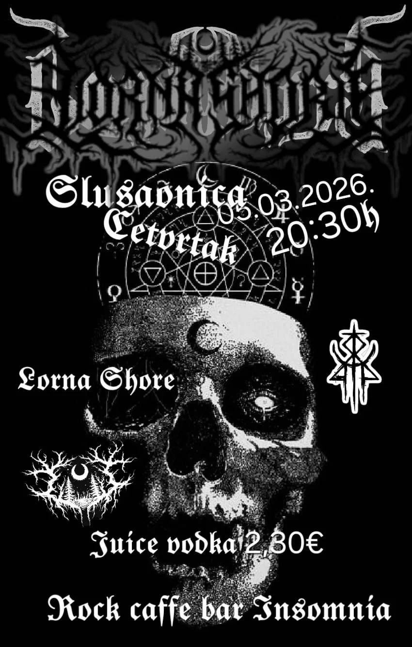 Slušaonica: Lorna Shore @ Rock bar Insomnia