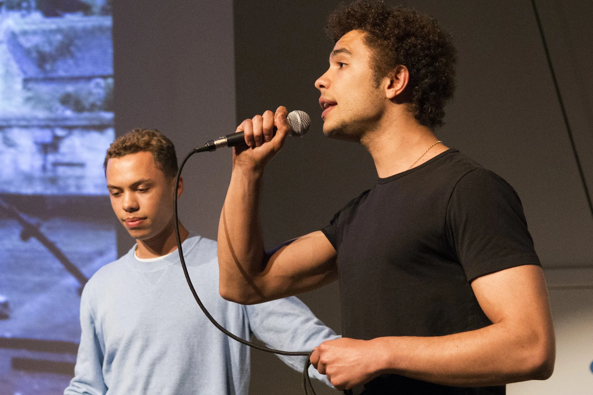 Patrick Henchman and Taran Stormes-Martino