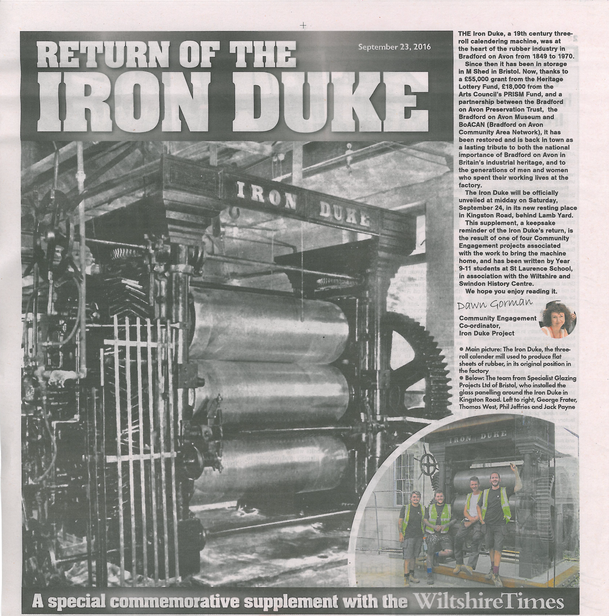 Avon News Wiltshire Times supplement 2016