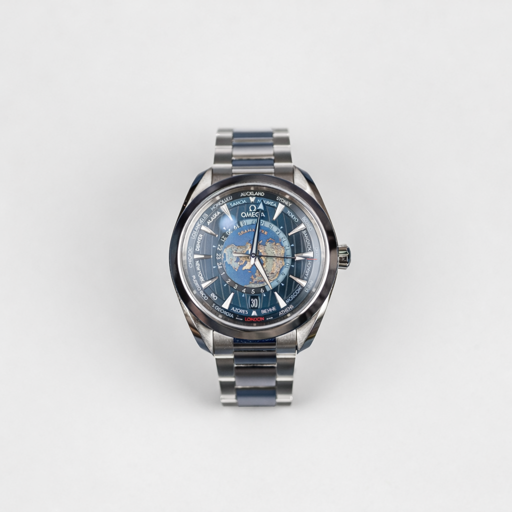 Omega Aqua Terra 150m GMT | 220.10.43.22.03.001