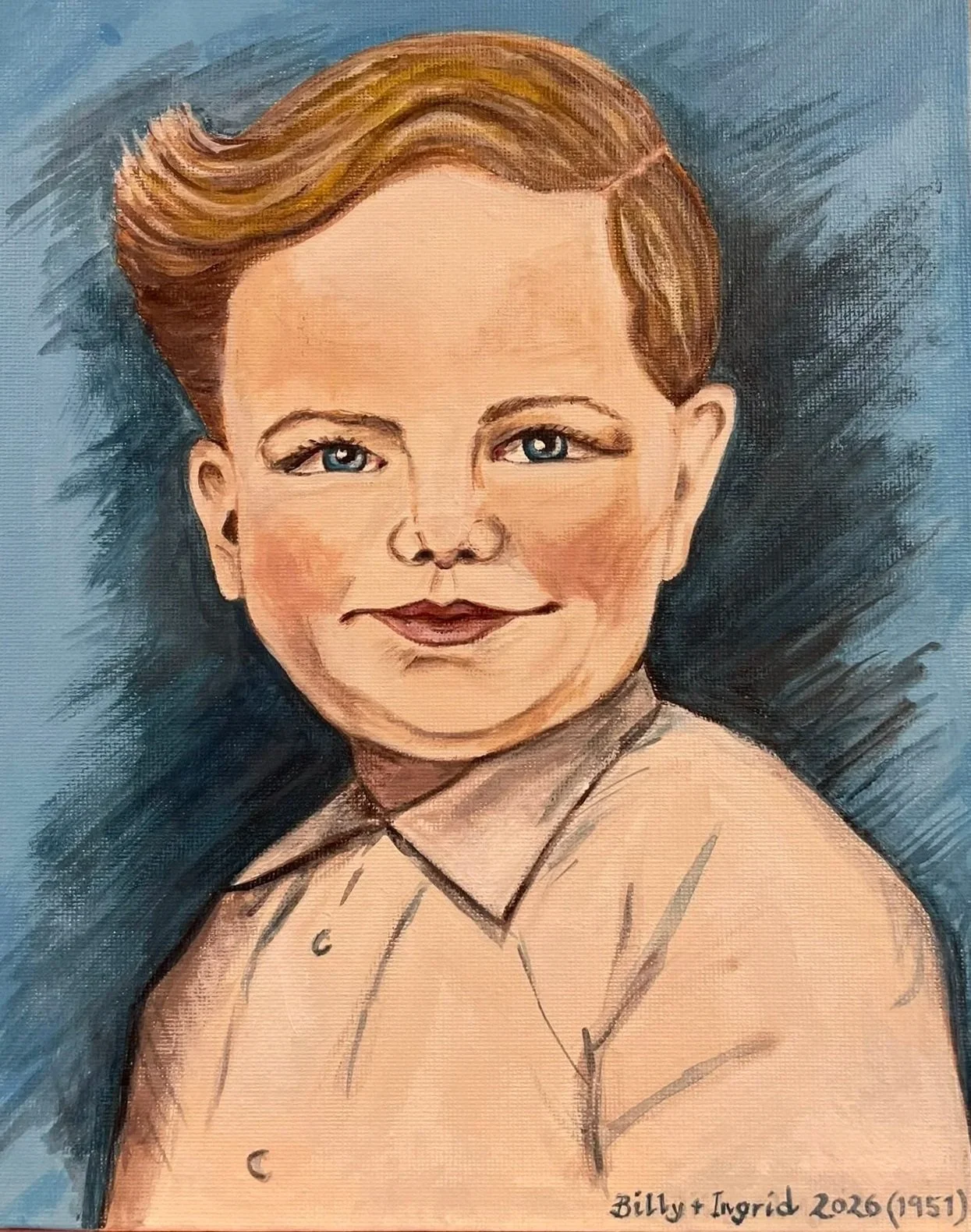 A reimagined portrait from 1951.