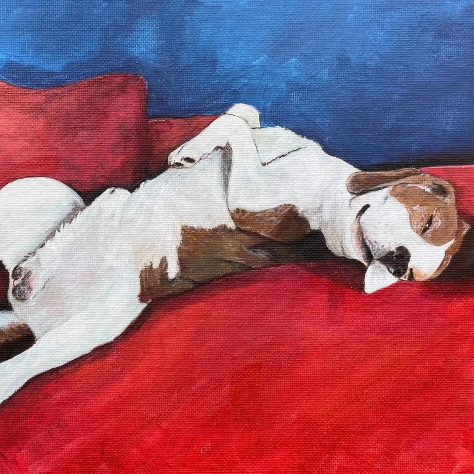 Billy and his clown feet.