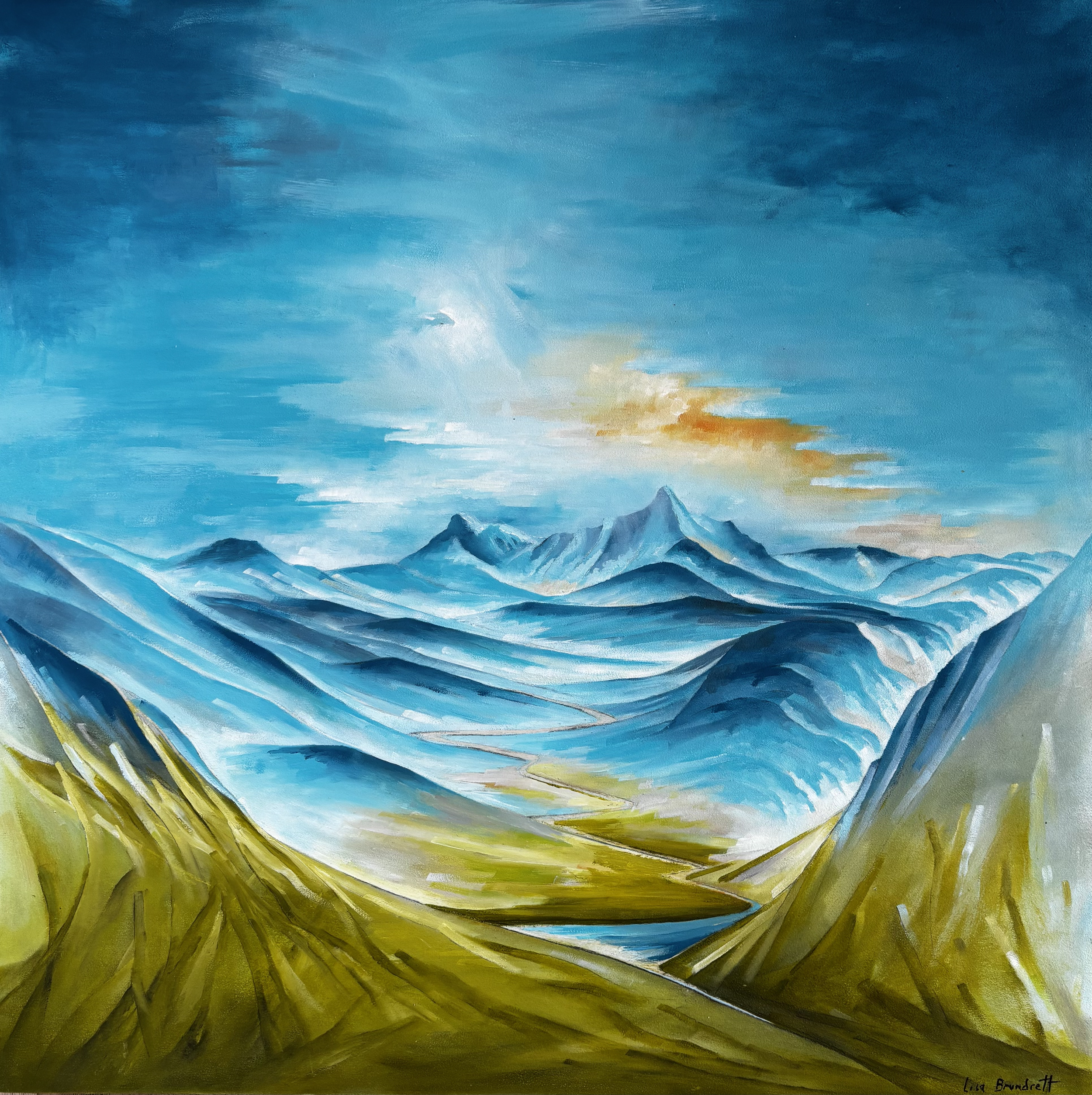 summer at lochnagar 
SOLD - fine art prints available on request