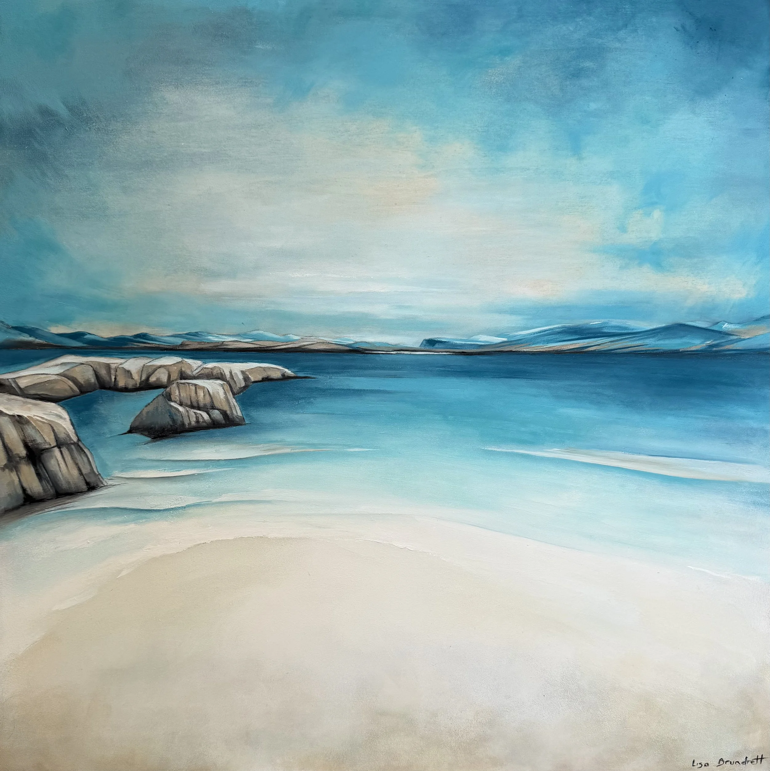 north beach - iona - oil on plywood panel
50cm x 50cm