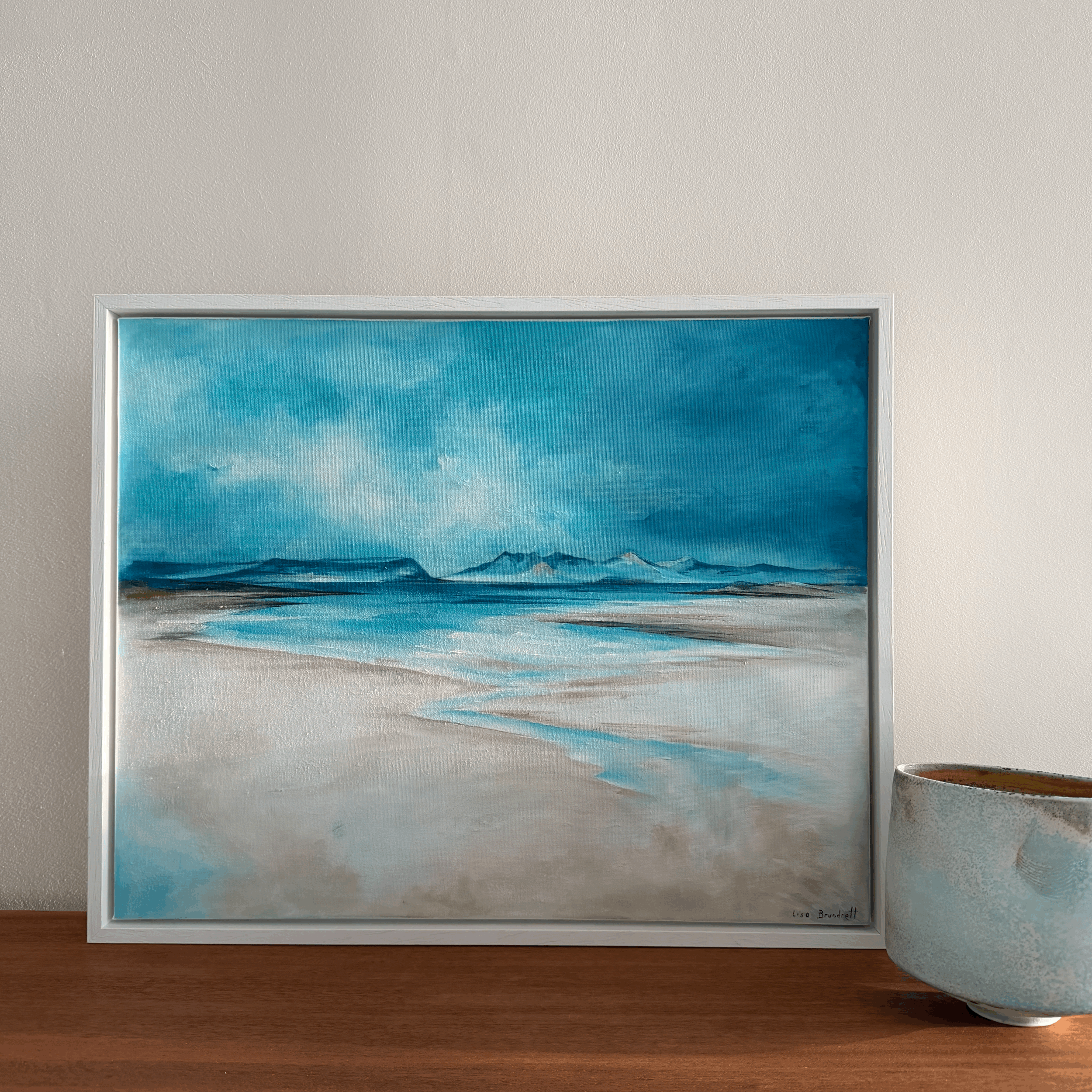 eigg and rum from arisaig