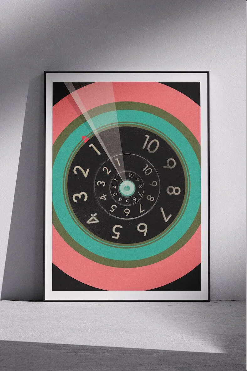 Eleven by graphic artist Paul Scott.