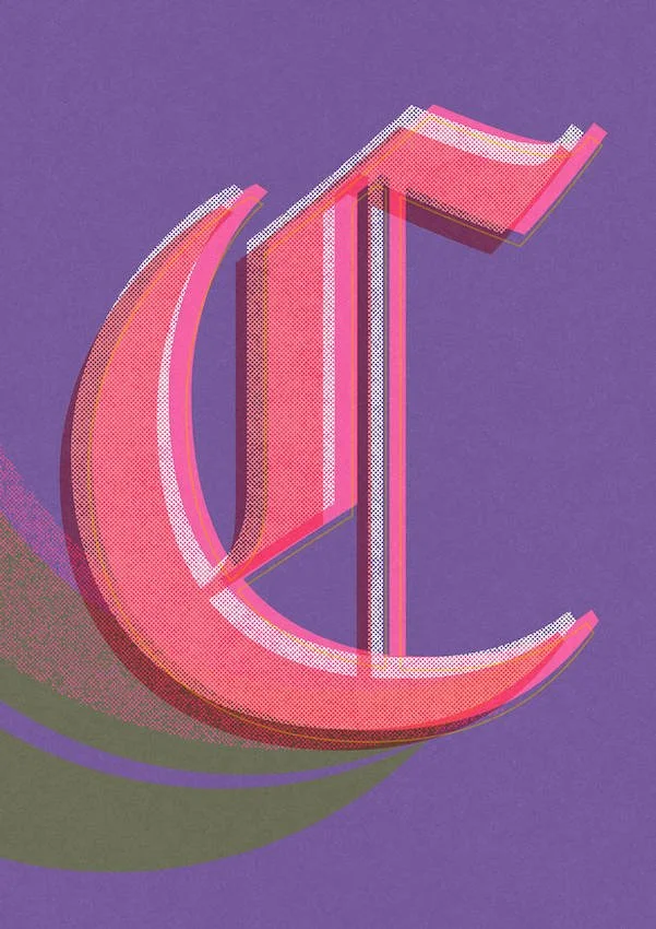 Love Letters by Paul Scott  Printed on Heavyweight archival 260gsm matte paper using fade resistant inks. 100% cotton rag, Acid-Free. Design available in 4 colour options.