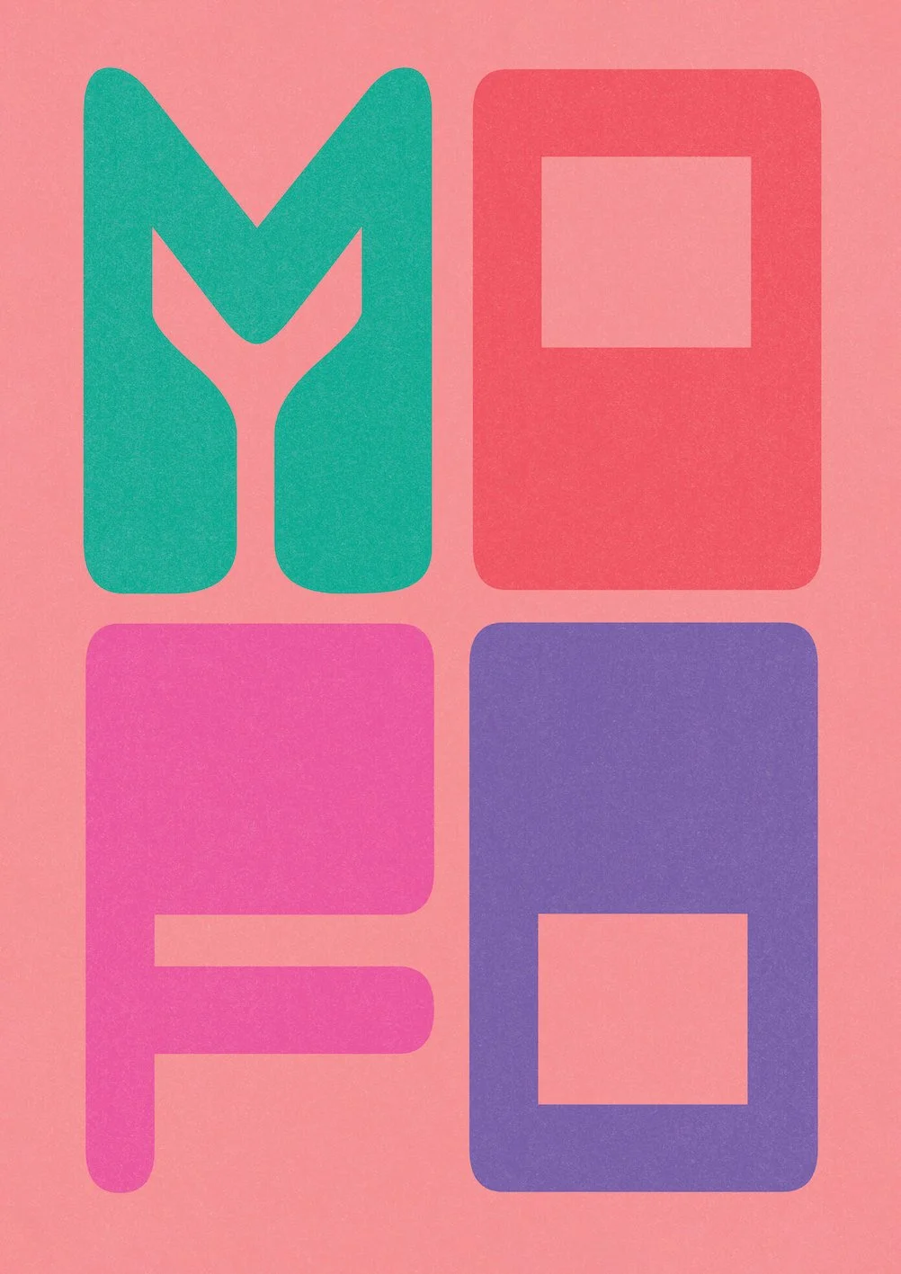 MOFO by graphic artist Paul Scott.  Printed on Heavyweight archival 260gsm matte paper using fade resistant inks. 100% cotton rag , Acid-Free. Design available in 5 colour options.