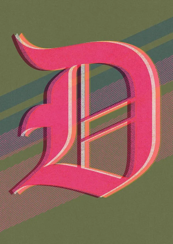 Love Letters by Paul Scott  Printed on Heavyweight archival 260gsm matte paper using fade resistant inks. 100% cotton rag, Acid-Free. Design available in 4 colour options.