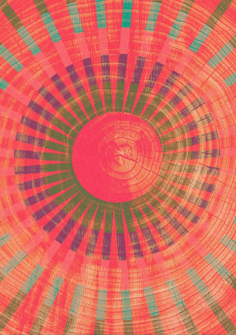 One Tree #9 by Paul Scott. One tree planted for every print sold.   Printed on Heavyweight archival 260gsm matte paper using fade resistant inks. 100% cotton rag , Acid-Free.