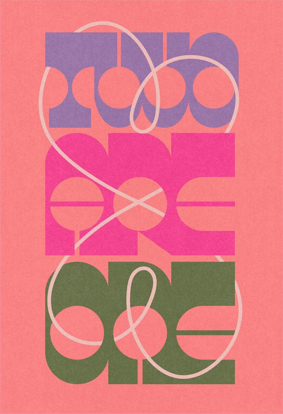 TwoareOne by graphic artist Paul Scott.  Printed on Heavyweight archival 260gsm matte paper using fade resistant inks. 100% cotton rag , Acid-Free. Design available in 4 colour options.