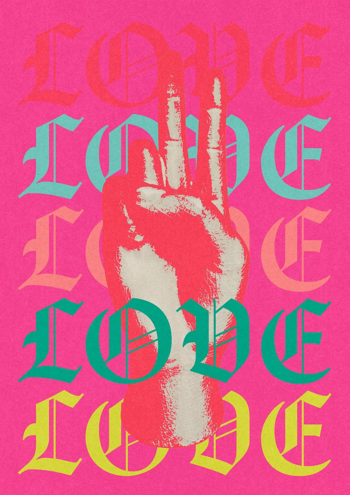 Lovemaker by graphic artist Paul Scott.  Printed on Heavyweight archival 260gsm matte paper using fade resistant inks. 100% cotton rag , Acid-Free. Design available in 4 colour options.