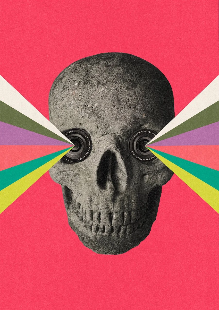 Brighteyes #4 by graphic artist Paul Scott.  Printed on Heavyweight archival 260gsm matte paper using fade resistant inks. 100% cotton rag , Acid-Free. Design available in 4 colour options.