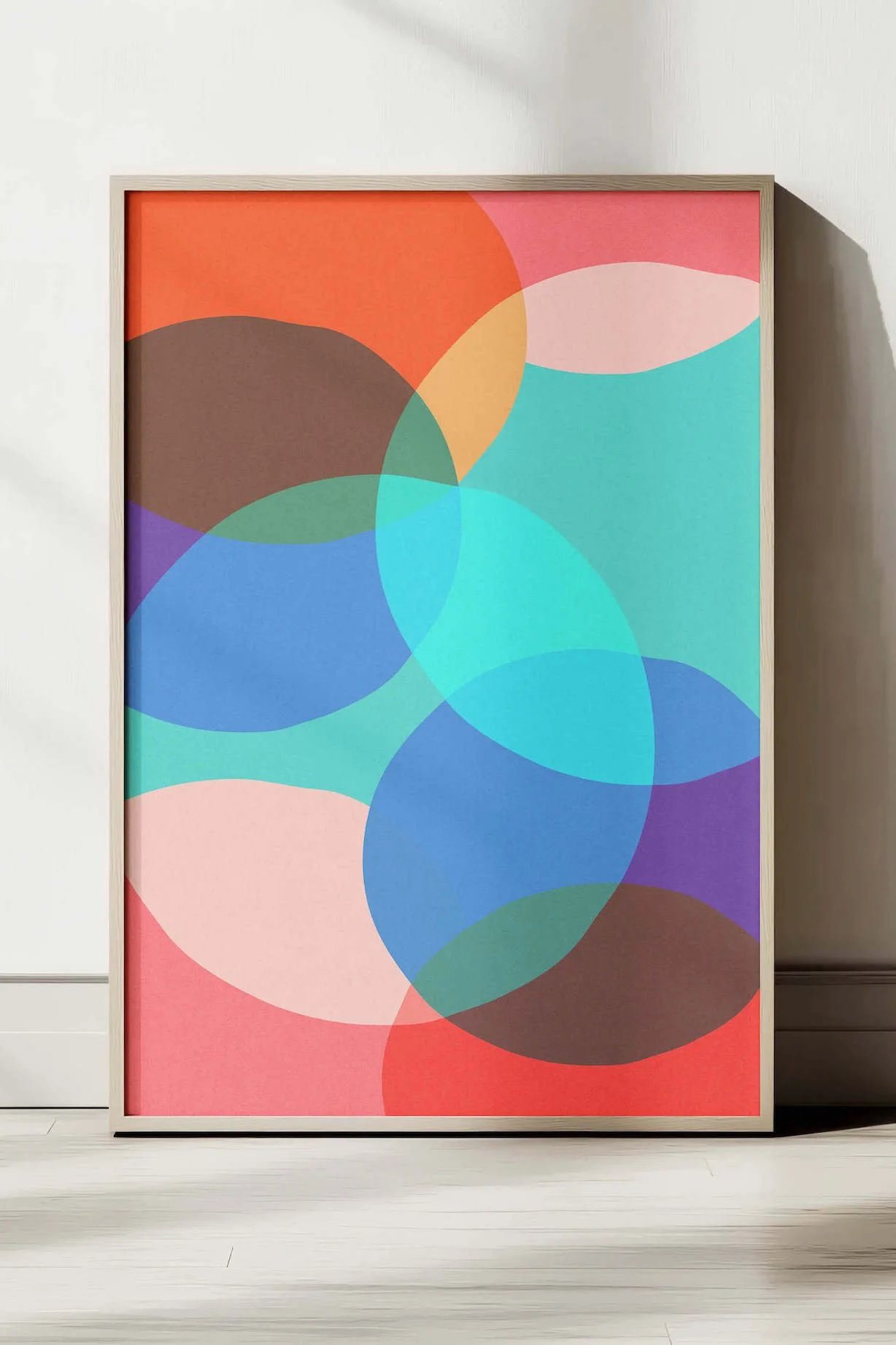 Shimmer #4 by graphic artist Paul Scott.    Printed on Heavyweight archival 260gsm matte paper using fade resistant inks. 100% cotton rag , Acid-Free.