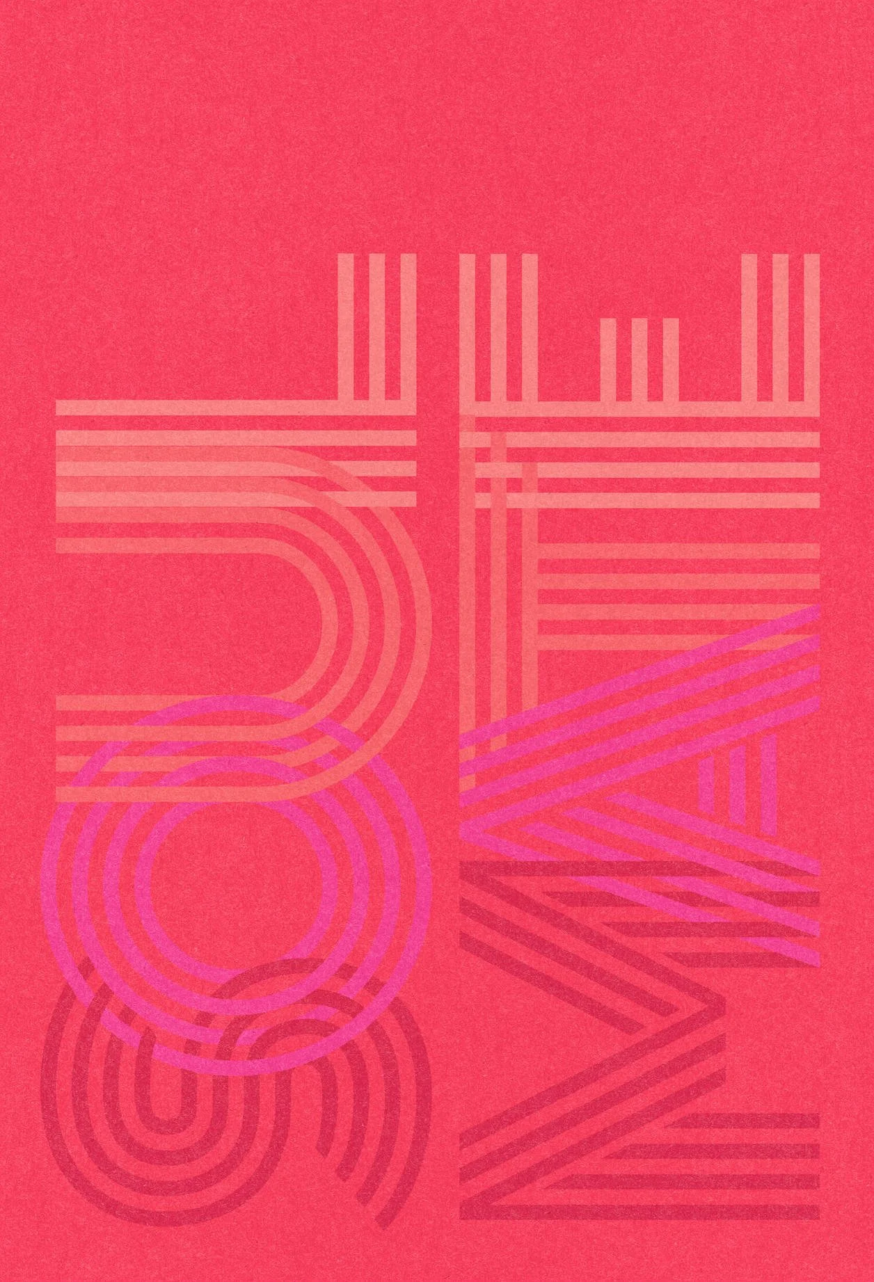 Soulmate #3 by graphic artist Paul Scott.  Printed on Heavyweight archival 260gsm matte paper using fade resistant inks. 100% cotton rag , Acid-Free. Design available in 4 colour options.