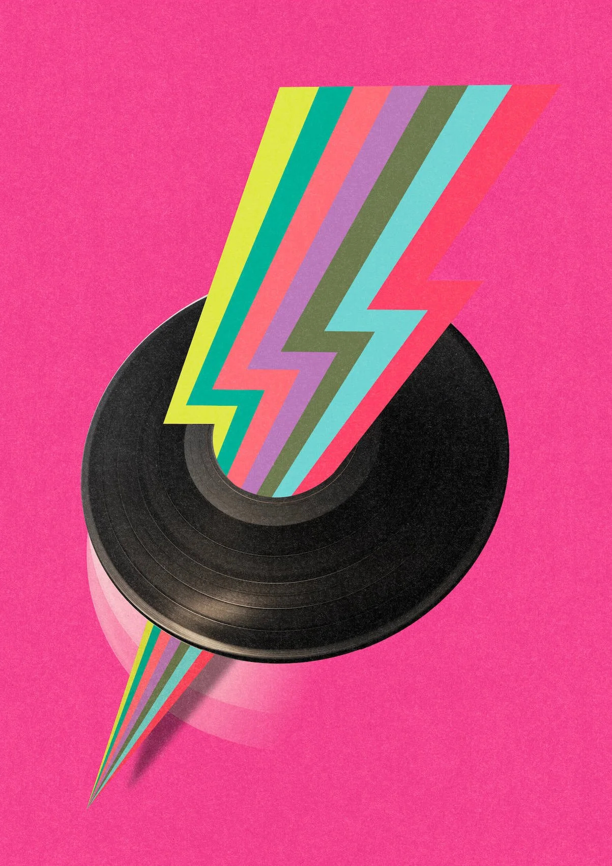 Black Lightning by graphic artist Paul Scott.

Printed on Heavyweight archival 260gsm matte paper using fade resistant inks. 100% cotton rag , Acid-Free. Design available in 4 colour options. 

©2026  Paul Scott. Liberty Creative Ltd.