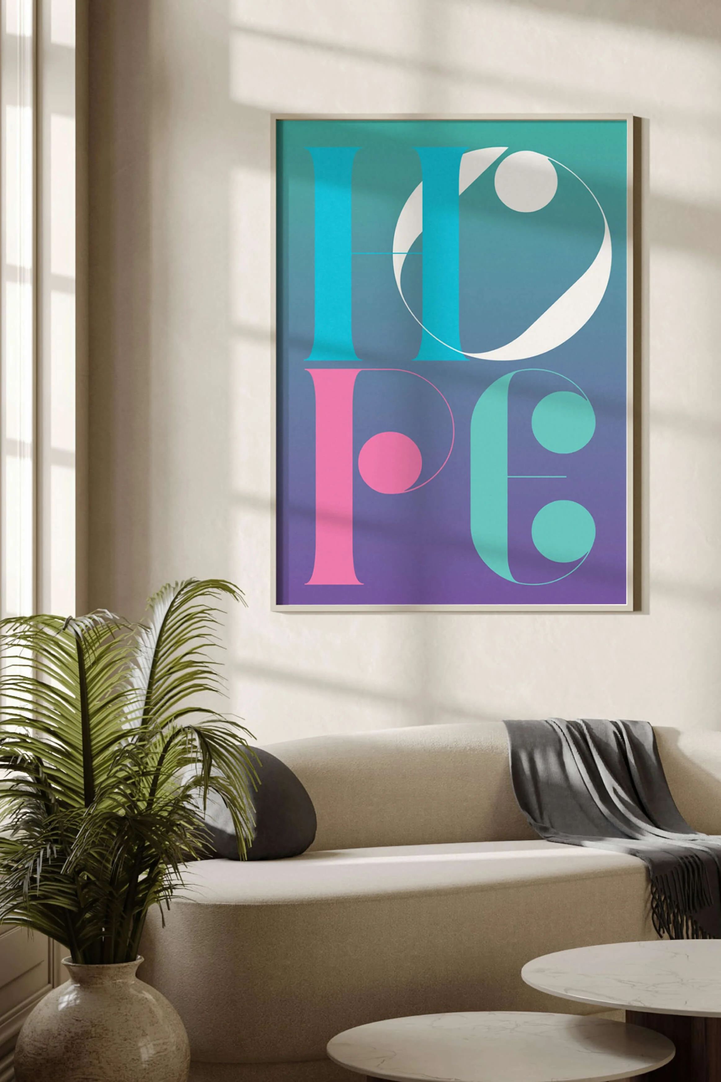 HOPE #4 by Paul Scott  Printed on Heavyweight archival 260gsm matte paper using fade resistant inks. 100% cotton rag, Acid-Free. Design available in 4 colour options.