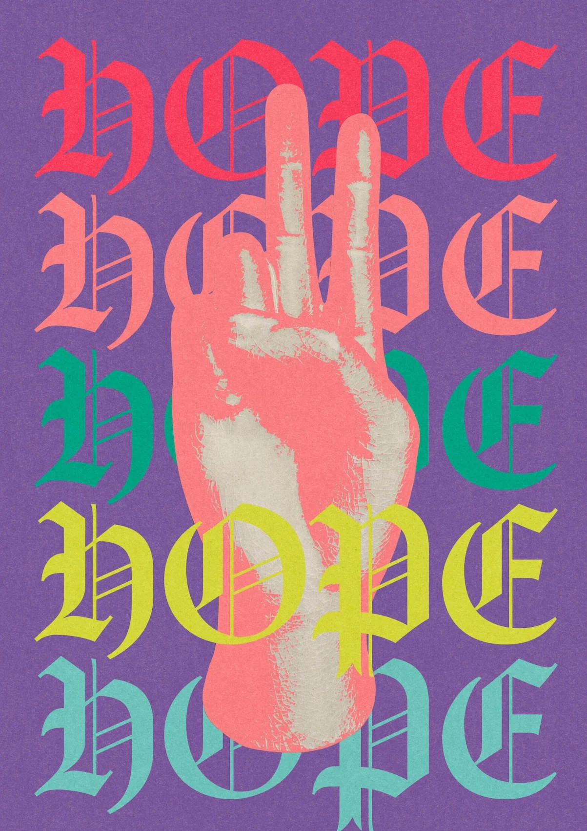 HOPEhunter by graphic artist Paul Scott.  Printed on Heavyweight archival 260gsm matte paper using fade resistant inks. 100% cotton rag , Acid-Free. Design available in 4 colour options.